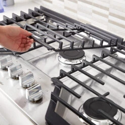 Surface De Cuisson Au Gaz Whirlpool, 5 Brûleurs, 36 Po, 15 000 BTU, Acier Inoxydable 7 Surface De Cuisson Au Gaz Whirlpool, 5 Brûleurs, 36 Po, 15 000 BTU, Acier Inoxydable -Appareils Électroménagers 30005882c L