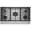 Surface De Cuisson Au Gaz KitchenAid, 5 Brûleurs, 36 Po, 20 000 BTU, Acier Inoxydable