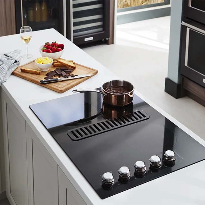 Surface De Cuisson Avec Ventilateur KitchenAid, 4 éléments, 30 Po 3 Surface De Cuisson Avec Ventilateur KitchenAid, 4 éléments, 30 Po – Image 3