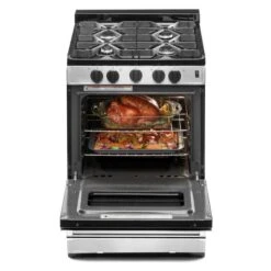 Cuisinière Au Gaz Autoportante Whirlpool, 24", 3 Pi³, Inox -Appareils Électroménagers 30005968c L