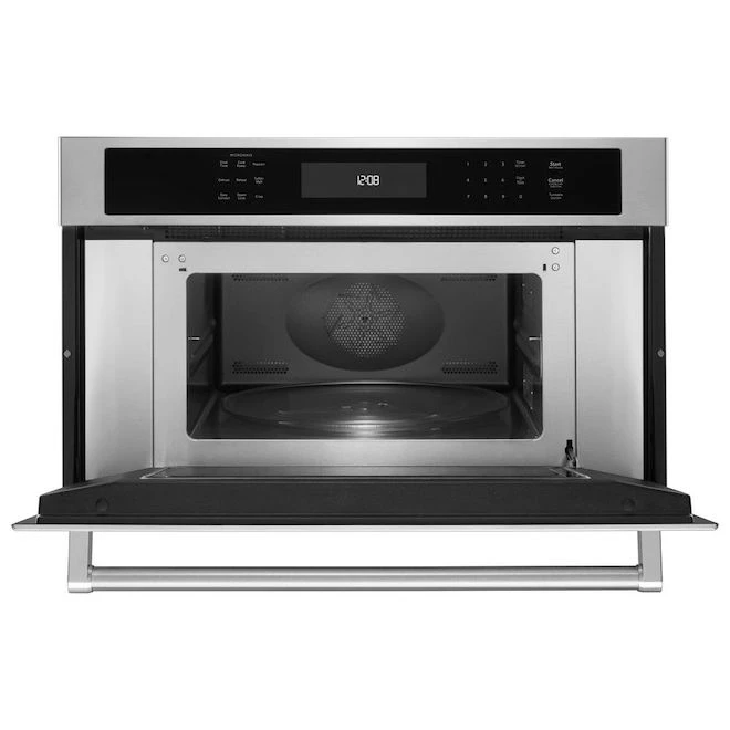 KitchenAid Four Micro-ondes Et à Convection Encastré, 27'', Inox 3 KitchenAid Four Micro-ondes Et à Convection Encastré, 27'', Inox – Image 3