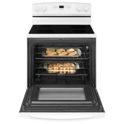 Cuisinière Autoportante à Surface Lisse Amana, 4,8 Pi³, Blanc 6 Cuisinière Autoportante à Surface Lisse Amana, 4,8 Pi³, Blanc -Appareils Électroménagers 30005983c L
