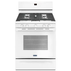 Cuisinière Autoportante Maytag à 5 Brûleurs, 30", 5 Pi³, Blanc