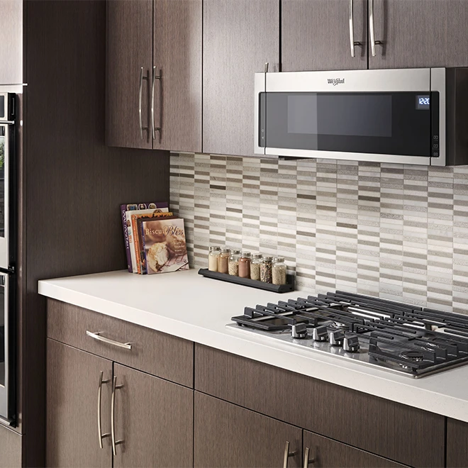 Surface De Cuisson Au Gaz Whirlpool, 4 Brûleurs, 30 Po, Acier Inoxydable, 15 000 BTU 3 Surface De Cuisson Au Gaz Whirlpool, 4 Brûleurs, 30 Po, Acier Inoxydable, 15 000 BTU – Image 3