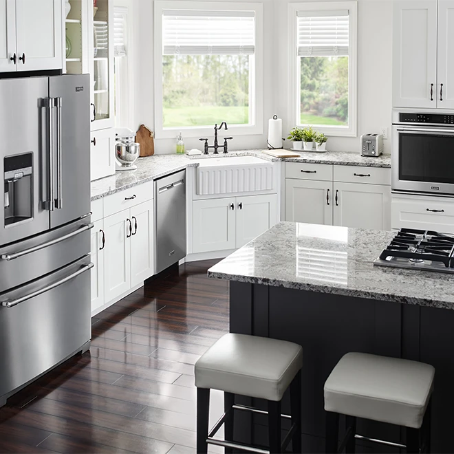 Table De Cuisson Au Gaz Maytag, 5 Brûleurs, 36 Po, 15 000 BTU, Acier Inoxydable 3 Table De Cuisson Au Gaz Maytag, 5 Brûleurs, 36 Po, 15 000 BTU, Acier Inoxydable – Image 3