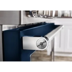 Cuisinière KitchenAid, Biénergie, 6 Brûleurs, Commande Vocale, Intelligente, Porte à Verrou, Autoportante, Au Gaz -Appareils Électroménagers 30006438c L