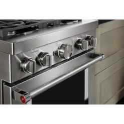 Cuisinière Biénergie KitchenAid, 4 Brûleur, 30 Po L., Acier Inoxydable -Appareils Électroménagers 30006472c L