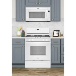 Cuisinière à Gaz Whirlpool(MC), 4 Brûleurs, 5,0 Pi³, 30po, Blanc -Appareils Électroménagers 30006521d L