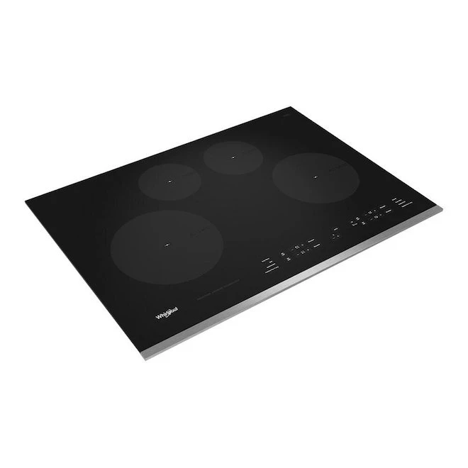 Surface De Cuisson à Induction 30 Po Whirlpool, Acier Inoxydable 3 Surface De Cuisson à Induction 30 Po Whirlpool, Acier Inoxydable – Image 3