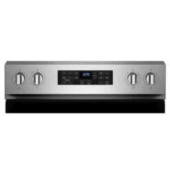 Cuisinière électrique Autonettoyante 5 En 1 Whirlpool En Vitrocéramique, Friture à Air, 5,3, Inox Résistant Empreintes 7 Cuisinière électrique Autonettoyante 5 En 1 Whirlpool En Vitrocéramique, Friture à Air, 5,3, Inox Résistant Empreintes -Appareils Électroménagers 30006691c L