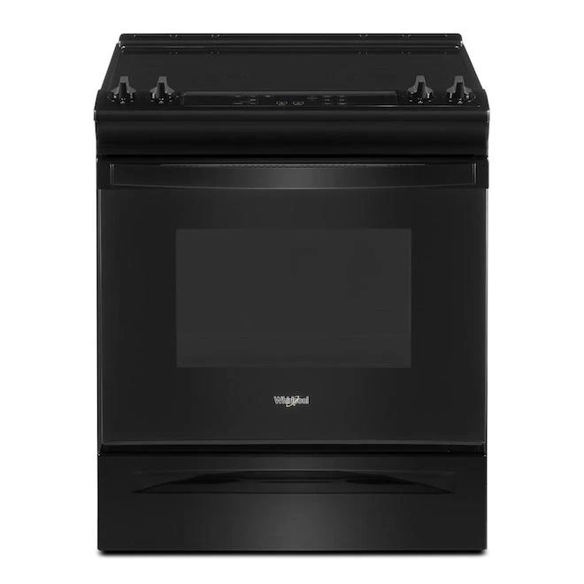 Cuisinière électrique Autoportante 30 Po Whirlpool, Noir, Cuisson D'aliments Congelés 1 Cuisinière électrique Autoportante 30 Po Whirlpool, Noir, Cuisson D'aliments Congelés