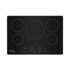 Surface De Cuisson à Induction Par Capteur De 30 Po KitchenAid, 5 éléments, Cadre En Acier Inoxydable