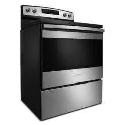 Cuisinière électrique Amana 30 Po Avec Option Autonettoyante Acier Inoxydable -Appareils Électroménagers 30006763b L