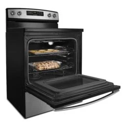 Cuisinière électrique Amana 30 Po Avec Option Autonettoyante Acier Inoxydable -Appareils Électroménagers 30006763c L