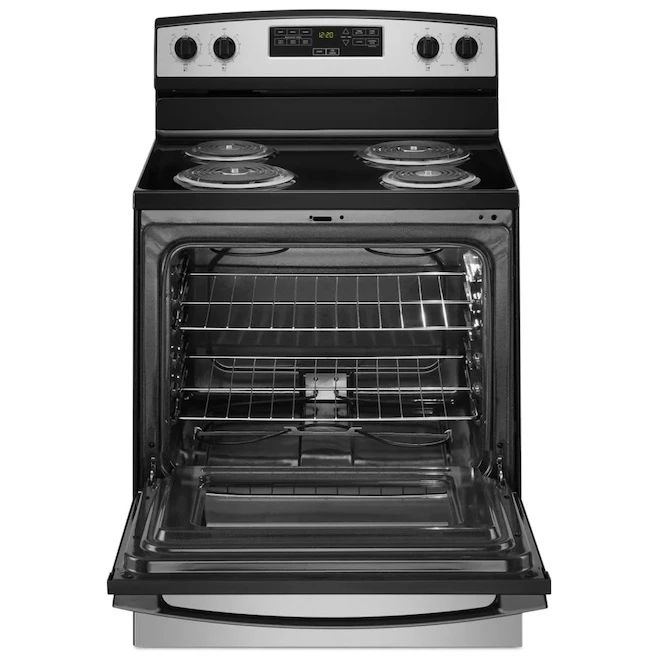 Cuisinière électrique Amana 30 Po Avec Fonction Bake Assist, Acier Inoxydable 5 Cuisinière électrique Amana 30 Po Avec Fonction Bake Assist, Acier Inoxydable – Image 5