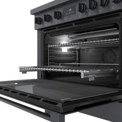 Cuisinière Autoportante Biénergie Bosch, Série 800, 6 Brûleurs, 36 Po, Acier Inoxydable Noir 7 Cuisinière Autoportante Biénergie Bosch, Série 800, 6 Brûleurs, 36 Po, Acier Inoxydable Noir -Appareils Électroménagers 30855268d L