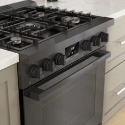 Cuisinière Au Gaz Autoportante Bosch, Série 800, 5 Brûleurs, 30 Po, Acier Inoxydable Noir -Appareils Électroménagers 30855287d L