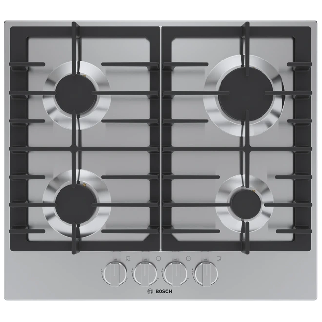 Surface De Cuisson Au Gaz Bosch 24 Po 4 Brûleurs Acier Inoxydable 1 Surface De Cuisson Au Gaz Bosch 24 Po 4 Brûleurs Acier Inoxydable