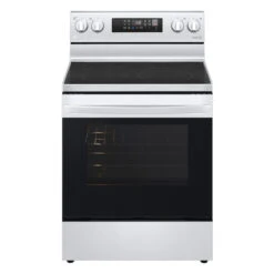 Cuisinière électrique De 30 Po LG, Friture à Air Chaud, EasyClean, Technologie UltraHeat, 6,3 Pi³, Acier Inoxydable