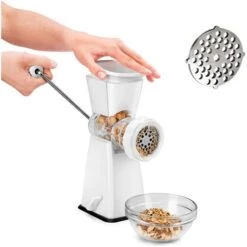 Hachoir à Viande Manuel Metaltex, Blanc 6 Hachoir à Viande Manuel Metaltex, Blanc -Appareils Électroménagers 330715261 AlternateImage2 l