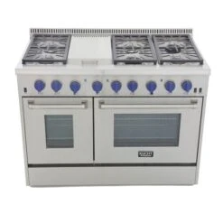 Cuisinière KUCHT 48 Po à Double Carburant Pour Propane, Boutons Bleu Royal 7 Cuisinière KUCHT 48 Po à Double Carburant Pour Propane, Boutons Bleu Royal -Appareils Électroménagers 330722505 AlternateImage2 l
