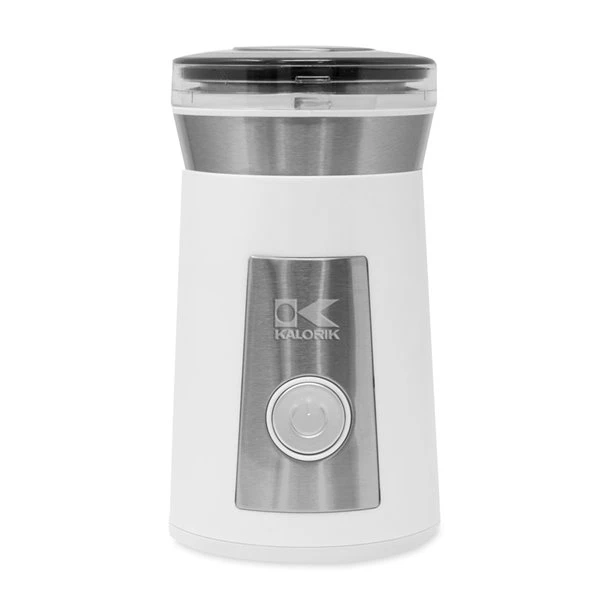 Moulin à Café Et épices Kalorik Blanc Et Acier Inoxydable 1 Moulin à Café Et épices Kalorik Blanc Et Acier Inoxydable