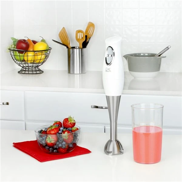 Mélangeur à Main Kalorik 200 Watts Avec Tasse à Mélanger, Blanc 4 Mélangeur à Main Kalorik 200 Watts Avec Tasse à Mélanger, Blanc – Image 4