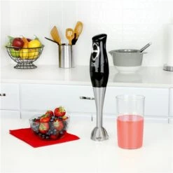 Mélangeur à Main Kalorik 200 Watts Avec Tasse à Mélanger, Noir -Appareils Électroménagers 330722686 AlternateImage2 l