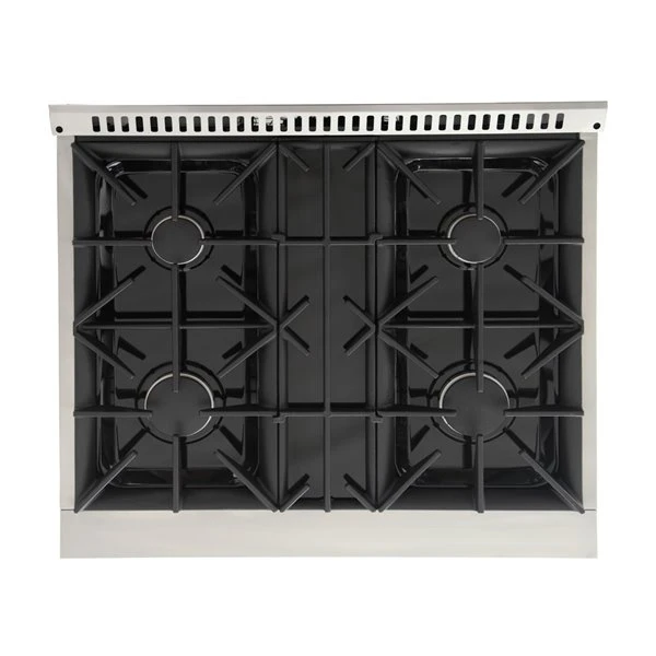 Cuisinière Au Gaz Naturel KUCHT Avec Four à Convection Et Porte Rouge, 30 Po 3 Cuisinière Au Gaz Naturel KUCHT Avec Four à Convection Et Porte Rouge, 30 Po – Image 3