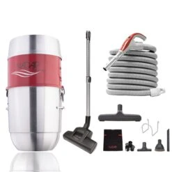Aspirateur Central Compact Avec Ensemble D'accessoires De Nadair