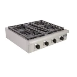 Plaque De Cuisson Au Gaz Naturel KUCHT, 4 Brûleurs, 30 Po X 27 Po, Acier Inoxydable/noir 7 Plaque De Cuisson Au Gaz Naturel KUCHT, 4 Brûleurs, 30 Po X 27 Po, Acier Inoxydable/noir -Appareils Électroménagers 330769606 AlternateImage2 l