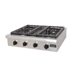 Plaque De Cuisson Au Gaz Naturel KUCHT, 4 Brûleurs, 30 Po X 27 Po, Acier Inoxydable/noir 8 Plaque De Cuisson Au Gaz Naturel KUCHT, 4 Brûleurs, 30 Po X 27 Po, Acier Inoxydable/noir -Appareils Électroménagers 330769606 AlternateImage3 l