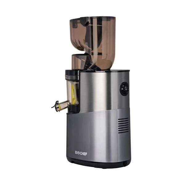 Extracteur De Jus Vertical Atlas Pro De BioChef, Pressage à Froid, 200 Oz, 300 Watts, Argent 2 Extracteur De Jus Vertical Atlas Pro De BioChef, Pressage à Froid, 200 Oz, 300 Watts, Argent – Image 2