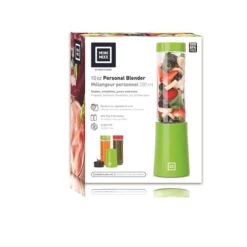 Mélangeur De 10 oz Avec Mode à Impulsion Euro Cuisine, 150 W, Vert 9 Mélangeur De 10 oz Avec Mode à Impulsion Euro Cuisine, 150 W, Vert -Appareils Électroménagers 330879707 AlternateImage4 l