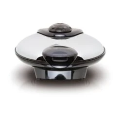 Gaufrier Noir Standard à Gaufres En Forme De Cœur Euro Cuisine -Appareils Électroménagers 330879714 AlternateImage2 l