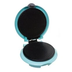 Gaufrier Pour Cornets Brentwood Rond De 750 W, Bleu