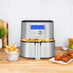 Friteuse à Air Chaud MAXX Plus Par Kalorik En Acier Inoxydable De 6,62 L (1,46 Gal) 6 Friteuse à Air Chaud MAXX Plus Par Kalorik En Acier Inoxydable De 6,62 L (1,46 Gal) -Appareils Électroménagers 330900335 AlternateImage1 l