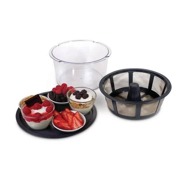 Yogourtière GY60 D'Euro Cuisine, Noir 3 Yogourtière GY60 D'Euro Cuisine, Noir – Image 3