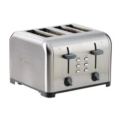 Grille-pain à 4 Tranches Kenmore En Acier Inoxydable De 1400 W