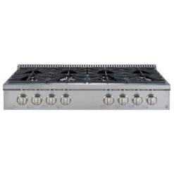 Surface De Cuisson Au Gaz Ancona En Acier Inoxydable De 48 Po à 7 Brûleurs 8 Surface De Cuisson Au Gaz Ancona En Acier Inoxydable De 48 Po à 7 Brûleurs -Appareils Électroménagers 330967864 AlternateImage3 l