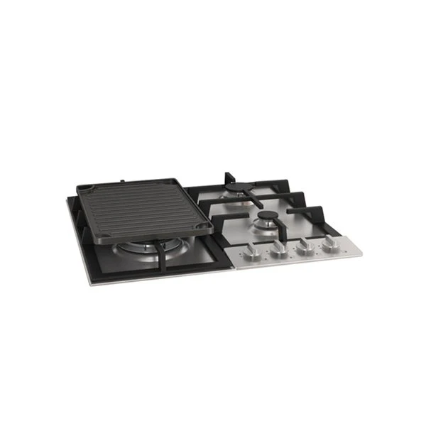 Surface De Cuisson Au Gaz Ancona En Acier Inoxydable De 24 Po à 4 Brûleurs 3 Surface De Cuisson Au Gaz Ancona En Acier Inoxydable De 24 Po à 4 Brûleurs – Image 3