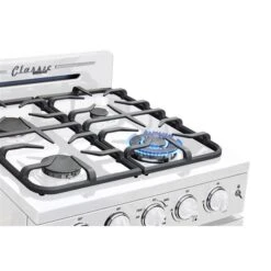Cuisinière à Gaz Autoportante Blanc Guimauve Classic Retro Par Unique De 24 po Et 2,9 pi³ à 4 brûleurs Avec Four à Conv 8 Cuisinière à Gaz Autoportante Blanc Guimauve Classic Retro Par Unique De 24 po Et 2,9 pi³ à 4 brûleurs Avec Four à Conv -Appareils Électroménagers 330975679 AlternateImage3 l