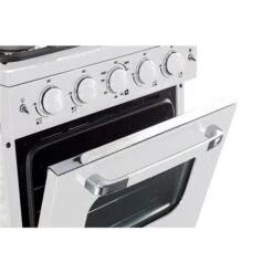 Cuisinière à Gaz Autoportante Blanc Guimauve Classic Retro Par Unique De 24 po Et 2,9 pi³ à 4 brûleurs Avec Four à Conv 9 Cuisinière à Gaz Autoportante Blanc Guimauve Classic Retro Par Unique De 24 po Et 2,9 pi³ à 4 brûleurs Avec Four à Conv -Appareils Électroménagers 330975679 AlternateImage4 l