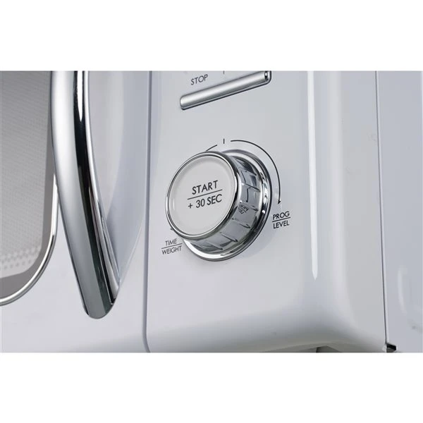 Four à Micro-ondes De Comptoir Rétro De 0,7 Pi³ 700 Watts Par Galanz, Blanc 5 Four à Micro-ondes De Comptoir Rétro De 0,7 Pi³ 700 Watts Par Galanz, Blanc – Image 5