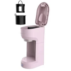 Cafetière Rétro Frigidaire Rose à Une Tasse 5 Cafetière Rétro Frigidaire Rose à Une Tasse -Appareils Électroménagers 331026408 AlternateImage2 l