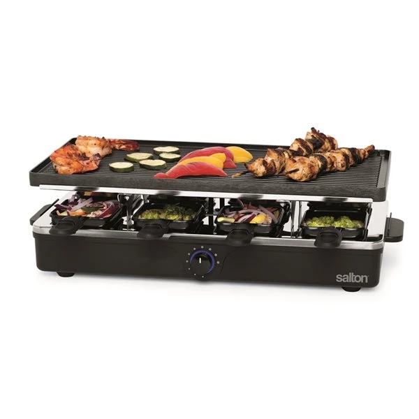 Raclette Salton Antiadhésif De 18 Po L. X 9 Po L. 2 Raclette Salton Antiadhésif De 18 Po L. X 9 Po L. – Image 2