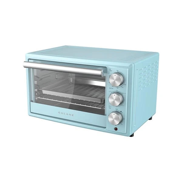 Four Grille-pain Retro De Galanz De 0,9 Pied Cube, Bleu 1 Four Grille-pain Retro De Galanz De 0,9 Pied Cube, Bleu