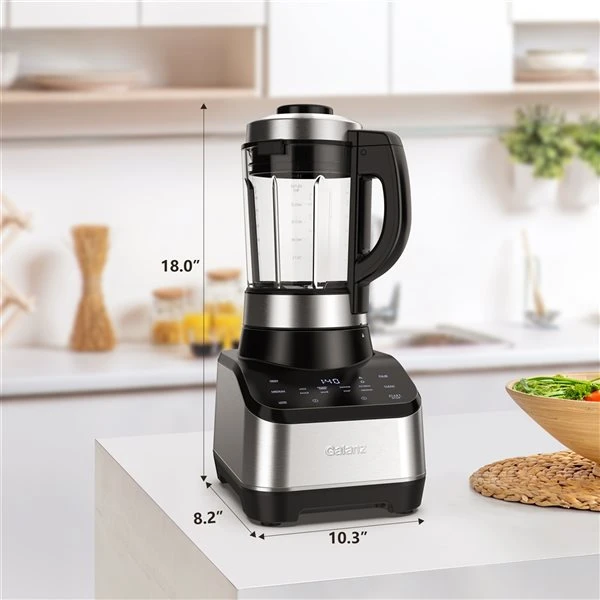 Mélangeur Haute Vitesse Chaud Et Froid De 60 Oz En Acier Inoxydable Par Galanz 1 Mélangeur Haute Vitesse Chaud Et Froid De 60 Oz En Acier Inoxydable Par Galanz