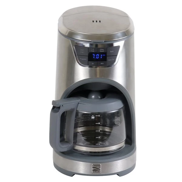 Cafetière En Acier Inoxydable Par Kenmore De 12 Tasses Pour Usage Résidentiel 1 Cafetière En Acier Inoxydable Par Kenmore De 12 Tasses Pour Usage Résidentiel