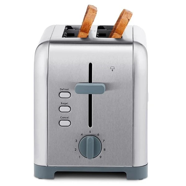 Grille-pain à 2 Tranches Par Kenmore En Acier Inoxydable De 850 W 3 Grille-pain à 2 Tranches Par Kenmore En Acier Inoxydable De 850 W – Image 3
